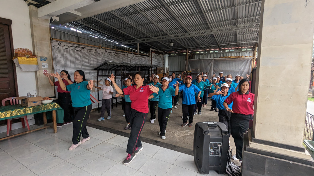 Kegiatan Posyandu Rutin Balita dan Lansia di Banjar Belawan, Desa Abiansemal Dauh Yeh Cani Berlangsung Sukses